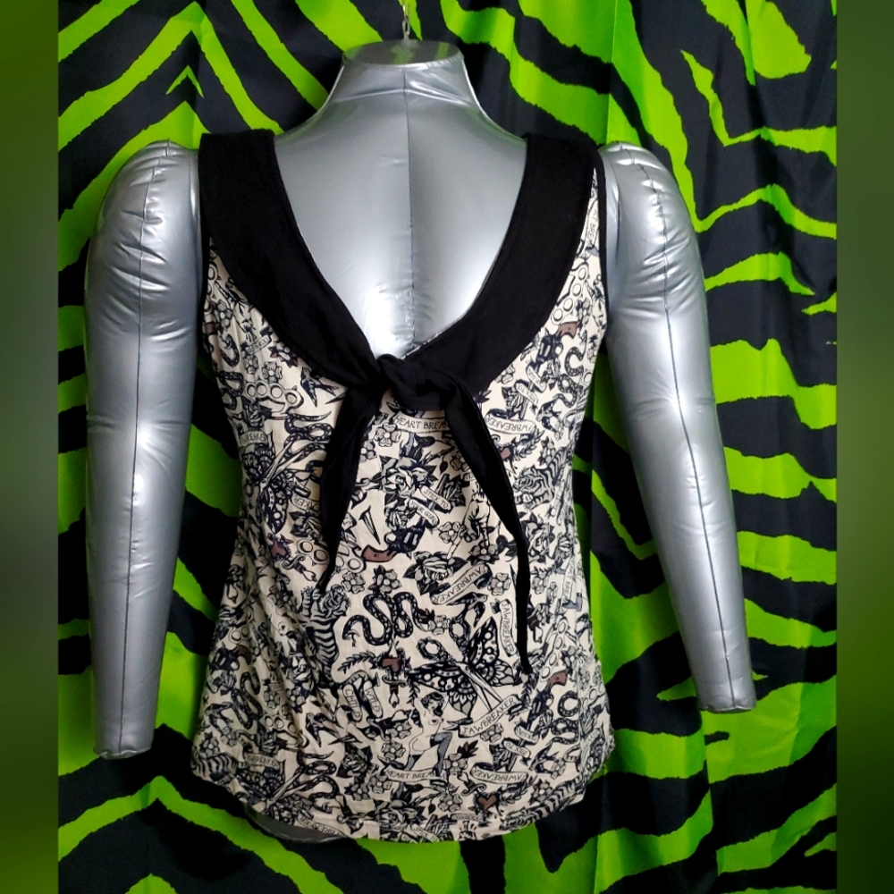 Jawbreaker Tattoo Top XL